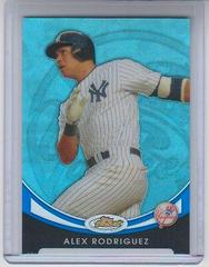 Alex Rodriguez [Blue Refractor] Baseball Cards 2010 Finest Prices