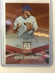 Kris Bryant Baseball Cards 2015 Donruss Elite Prices