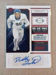 Dallas Goedert [Red Foil Autograph] #164 Football Cards 2018 Panini Contenders Draft Picks Prices