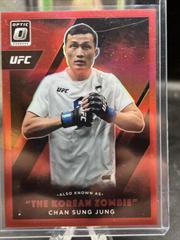 Chan Sung Jung [Red] Ufc Cards 2022 Panini Donruss Optic UFC Also Known As Prices