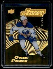 Owen Power [Gold Spectrum] #SG5 Hockey Cards 2022 Upper Deck Smooth Grooves Prices