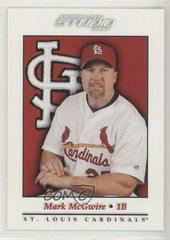 Mark McGwire #15 Baseball Cards 2001 Donruss Prices