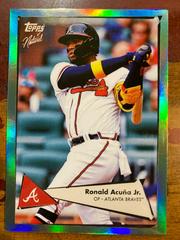 Ronald Acuna Jr. [Seafoam] #13 Baseball Cards 2022 Topps X Naturel 1952 Prices