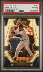 Mike Piazza [Gold Vinyl] #110 Baseball Cards 2023 Panini Select Prices