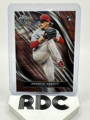 Andrew Abbott [Rose Gold Wave Refractor] #11 Baseball Cards 2024 Topps Chrome Black Prices
