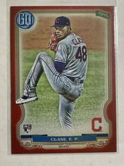 Emmanuel Clase [Red] Baseball Cards 2020 Topps Gypsy Queen Prices