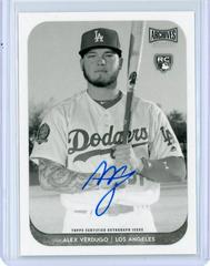 Alex Verdugo [Autograph Black & White] #AS-AV Baseball Cards 2018 Topps Archives Snapshots Prices