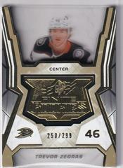 Trevor Zegras [Gold] #F-1 Hockey Cards 2021 SPx Finite Rookies Prices