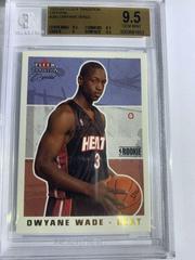Dwyane Wade [Crystal] Basketball Cards 2003 Fleer Prices