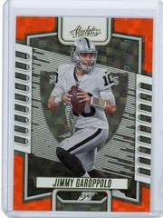 Jimmy Garoppolo [Orange Mosaic] #2 Football Cards 2023 Panini Absolute Prices