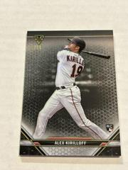 Alex Kirilloff [Onyx] #49 Baseball Cards 2021 Topps Triple Threads Prices