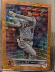 Shohei Ohtani [Orange] Baseball Cards 2022 Topps Chrome Prices