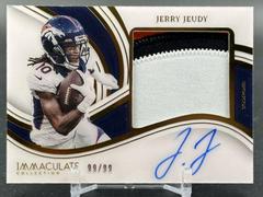 Jerry Jeudy #22 Football Cards 2023 Panini Immaculate Premium Patch Autograph Prices