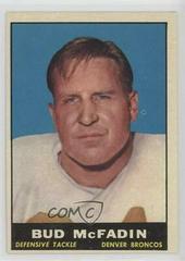 Bud McFadin #191 Football Cards 1961 Topps Prices
