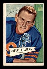 Bob Williams Football Cards 1952 Bowman Large Prices