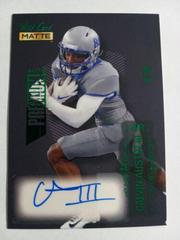 Calvin Austin III [White Green Foil] #MB-A Football Cards 2022 Wild Card Matte Autographs Prices