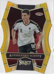 Alessandro Schopf [Gold Prizm Die Cut] #129 Soccer Cards 2016 Panini Select Prices