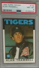 Alan Trammell #130 Baseball Cards 1986 Topps Tiffany Prices