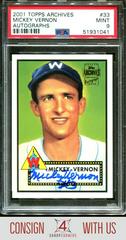Mickey Vernon #33 Baseball Cards 2001 Topps Archives Autographs Prices