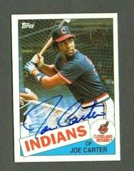 Joe Carter #167 Baseball Cards 2001 Topps Archives Autographs Prices