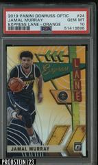Jamal Murray [Orange] #24 Basketball Cards 2019 Panini Donruss Optic Express Lane Prices