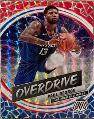 Paul George Basketball Cards 2019 Panini Mosaic Overdrive Prices