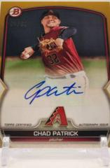 Chad Patrick [Gold] #PPA-CP Baseball Cards 2023 Bowman Paper Prospect Autographs Prices