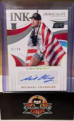 Michael Chandler [Gold] Ufc Cards 2021 Panini Immaculate UFC Ink Autographs Prices