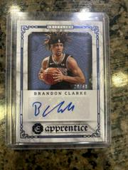Brandon Clarke [Blue] #APR-BCL Basketball Cards 2020 Panini Chronicles Apprentice Signatures Prices