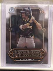 Ethan Salas #DPP-12 Baseball Cards 2023 Bowman Draft Picks & Prospects Prices