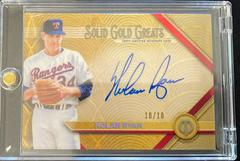 Nolan Ryan [Red] #GGA-NR Baseball Cards 2022 Topps Tribute Solid Gold Greats Autographs Prices