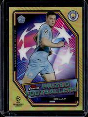 Liam Delap [Gold] Soccer Cards 2021 Topps Finest UEFA Champions League Prized Footballers Prices