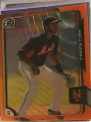 Amed Rosario [Orange Wave Refractor] Baseball Cards 2015 Bowman Chrome Prospects Prices
