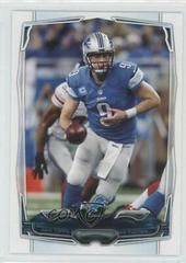 Matthew Stafford #5 Football Cards 2014 Topps Prices