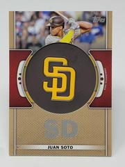 Juan Soto [Gold] #TLP-JS Baseball Cards 2023 Topps Team Logo Patch Prices
