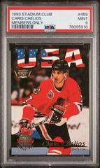 Chris Chelios #459 Hockey Cards 1993 Stadium Club Prices