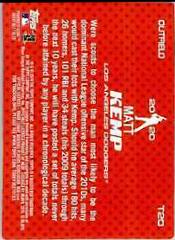 Matt Kemp #T20 Baseball Cards 2010 Topps 2020 Prices