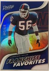 Lawrence Taylor [Blue] #FF-11 Football Cards 2023 Panini Prestige Franchise Favorites Prices