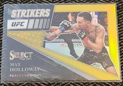 Max Holloway [Gold Prizms] Ufc Cards 2021 Panini Select UFC Strikers Prices