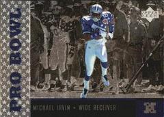 Michael Irvin #PB8 Football Cards 1996 Upper Deck Pro Bowl Prices