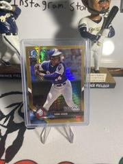 Hank Aaron [Gold Refractor] Baseball Cards 2018 Bowman Chrome National Convention Prices