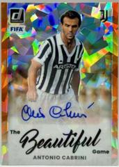 Antonio Cabrini [Orange Ice] #BA-CAB Soccer Cards 2022 Panini Donruss Beautiful Game Autographs Prices