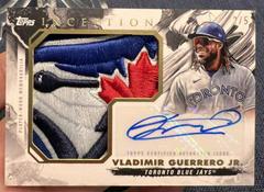 Vladimir Guerrero Jr. #IAP-VG Baseball Cards 2023 Topps Inception Autograph Patch Prices