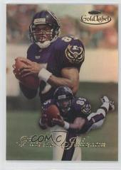 Pat Johnson [Class 3 Black] #4 Football Cards 1998 Topps Gold Label Prices