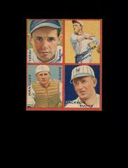 Jackson, Mancuso, Schumacher, Terry #3B Baseball Cards 1935 Goudey 4 in 1 Prices