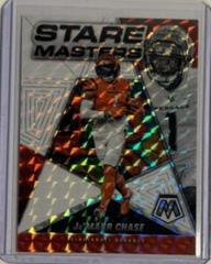 Ja'Marr Chase [White] #SM-15 Football Cards 2022 Panini Mosaic Stare Masters Prices