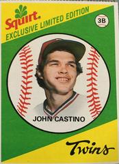 John Castino #29 Baseball Cards 1981 Squirt Prices