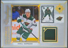 Kirill Kaprizov #UD-KK Hockey Cards 2021 Ultimate Collection Display Jersey Prices