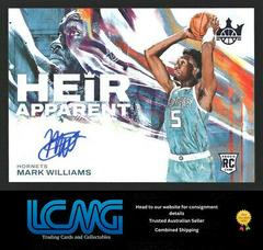 Mark Williams [Sapphire] #HA-MWH Basketball Cards 2022 Panini Court Kings Heir Apparent Prices