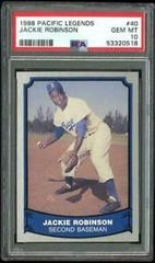 Jackie Robinson #40 Baseball Cards 1988 Pacific Legends Prices